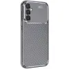 Galaxy A26 Kılıf Auto Focus Karbon Kapak - Gri