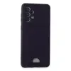 Galaxy A33 5G Kılıf Kelvin Kartvizitli Silikon - Derin Mor