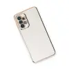 Galaxy A33 5G Kılıf Volet Silikon - Beyaz