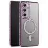 Galaxy A37 5G Joke Simli Magneticsafe Kılıf - Derin Mor