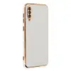 Galaxy A50 Kılıf Volet Silikon - Beyaz
