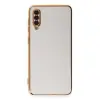 Galaxy A50 Kılıf Volet Silikon - Beyaz