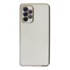 Galaxy A52 Kılıf Volet Silikon - Beyaz