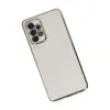 Galaxy A52 Kılıf Volet Silikon - Beyaz
