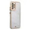 Galaxy A53 5G Kılıf Liva Lens Silikon - Beyaz