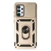 Galaxy A53 5G Kılıf Pars Lens Yüzüklü Silikon - Gold