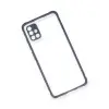 Galaxy A71 Kılıf Miami Şeffaf Silikon - Gri