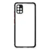 Galaxy A71 Kılıf Miami Şeffaf Silikon - Siyah