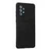 Galaxy A72 Kılıf Kelvin Kartvizitli Silikon - Siyah