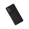 Galaxy A72 Kılıf Kelvin Kartvizitli Silikon - Siyah