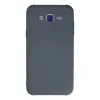 Galaxy J7 Kılıf Nano içi Kadife Silikon - Gri