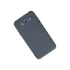 Galaxy J7 Kılıf Nano içi Kadife Silikon - Gri