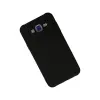 Galaxy J7 Kılıf Nano içi Kadife Silikon - Siyah