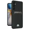 Galaxy M15 Kelvin Kartvizitli Silikon - Siyah