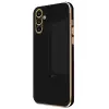 Galaxy M15 Kılıf Volet Silikon - Siyah