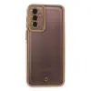 Galaxy M23 Kılıf Liva Lens Silikon - Pudra