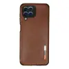 Galaxy M33 Kılıf Loop Deri Silikon - Kahverengi