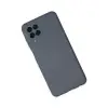 Galaxy M33 Kılıf Nano içi Kadife Silikon - Gri
