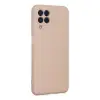 Galaxy M33 Kılıf Nano içi Kadife Silikon - Pudra
