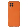 Galaxy M33 Kılıf Nano içi Kadife Silikon - Turuncu