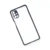 Galaxy M51 Kılıf Miami Şeffaf Silikon - Gri