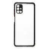 Galaxy M51 Kılıf Miami Şeffaf Silikon - Siyah