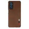 Galaxy M52 5G Kılıf Loop Deri Silikon - Kahverengi