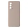 Galaxy S20 FE Kılıf Nano içi Kadife Silikon - Pudra