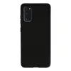 Galaxy S20 Kılıf Nano içi Kadife Silikon - Siyah