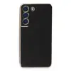 Galaxy S21 Kılıf Volet Silikon - Siyah