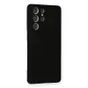 Galaxy S21 Ultra Kılıf Nano içi Kadife Silikon - Siyah