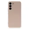Galaxy S22 Plus Kılıf Nano içi Kadife Silikon - Pudra