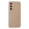 Galaxy S23 FE Kılıf Nano içi Kadife Silikon - Pudra
