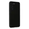 Galaxy S23 Kılıf Nano içi Kadife Silikon - Siyah