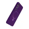 Galaxy S24 FE Regal Magsafe Standlı Kapak - Derin Mor