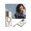 Galaxy S25 Plus Kılıf Enka Magsafe Silikon Kılıf - Desert