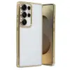 Galaxy S25 Ultra Kılıf Razer Lensli Silikon - Gold