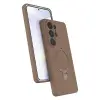 Galaxy S26 Ultra Regal Magsafe Standlı Kapak - Çöl Titanyum
