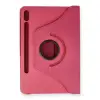 Galaxy T870 Tab S7 11 Kılıf 360 Tablet Deri Kılıf - Pembe