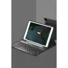Galaxy Tab A9 Plus Kılıf KC01 Smart Klavyeli Tablet Kılıfı - Siyah