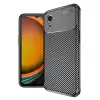Galaxy XCover 7 Kılıf Auto Focus Karbon Kapak - Siyah