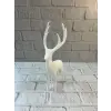 GEYİK FİGÜRÜ BEYAZ