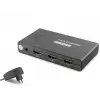 Hadron Hdx1373 2 Port + 4- Hdmi Kvm Switch Usb Hdmi Kablolu Siyah
