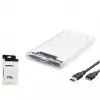 HADRON HDX1760 HDD KUTU USB3.0 PLASTİK SATA 2.5 TRANSPARENT