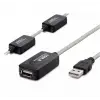 Hadron Hdx7546 25M Usb To Usb F Kablo Silver