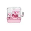 Hamster Kafesi 23x17x33 Cm Pembe