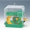 Hamster Kafesi Yeşil Beyaz 23x17x25 Cm