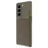 Hot 50 Pro Plus 4G Auto Focus Karbon Kapak - Kahverengi