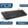 Inca IK-274FU f-usb Multimedya Black Laser Prınt Klavye