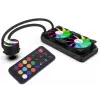 Inca ISS-02XN Intel-amd 2X120MM Argb LED Fanlı Am5 Control Remote Cpu Liquid Cooler